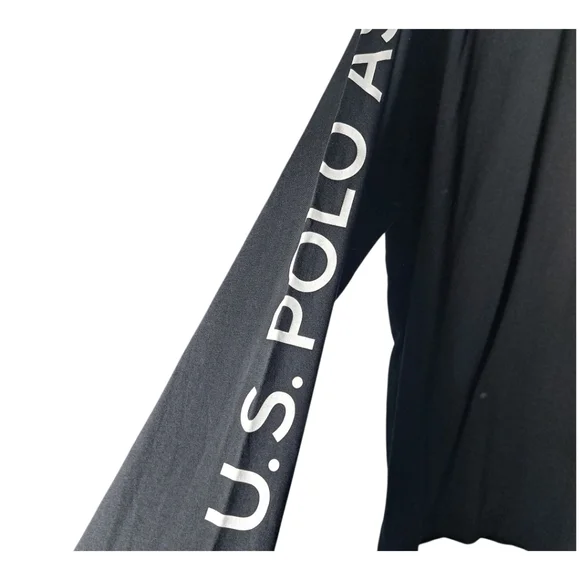 NWT U.S. Polo Assn. Long Sleeve Logo T-Shirt Black Men’s Size XL (Ref 12) - Picture 5 of 5